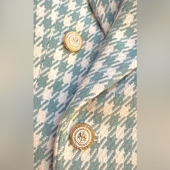 ZARA CHECKERED BLAZER COLLECTION Brand New with Tags - Picture 9 of 9